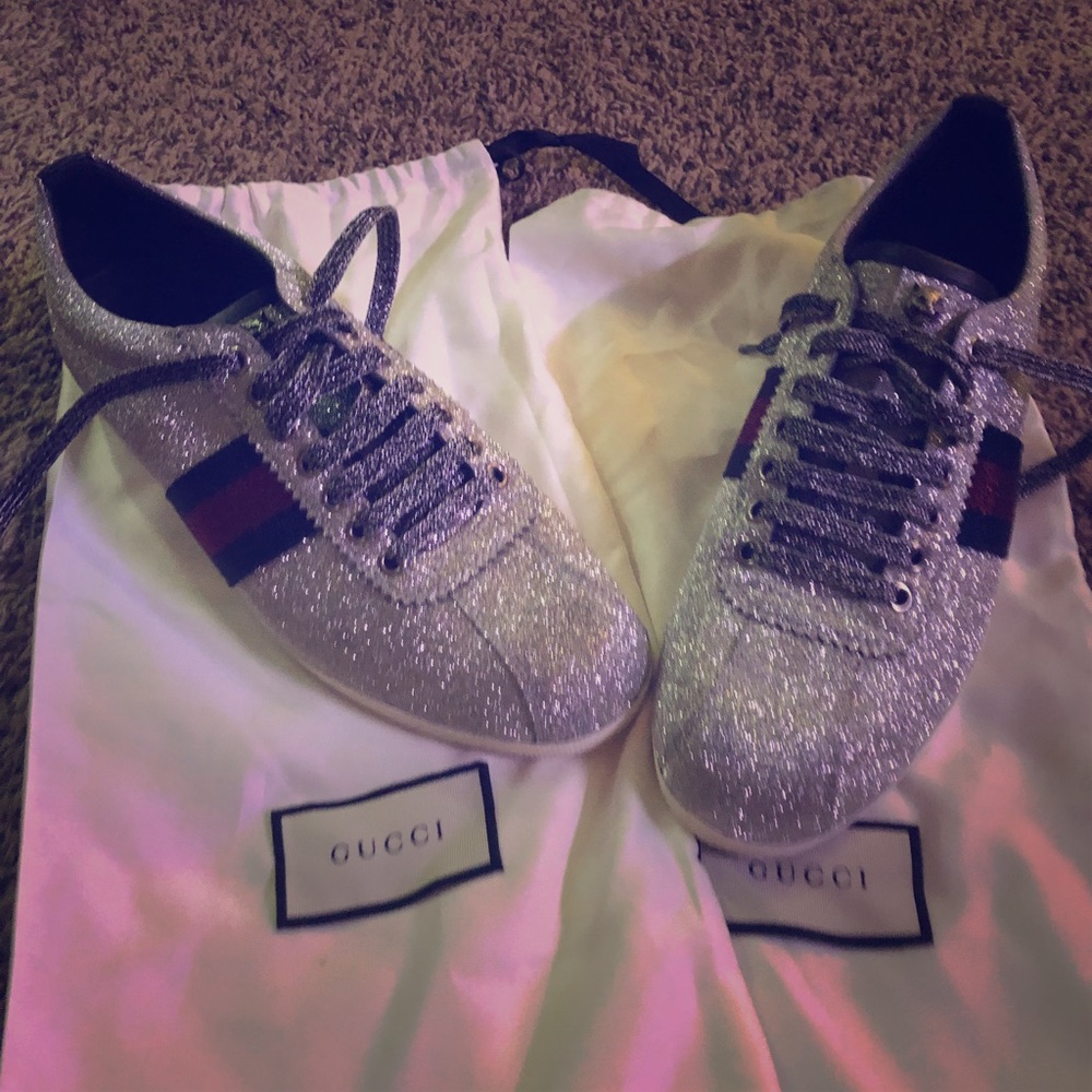 Gucci sparkling shoes